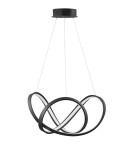 Lampy wiszące LED - Luces Exclusivas GUIJO Wisząca LED 45W 1720lm 3000K Ściemnialna czarny mat LE41643 - product 1
