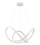 Lampy wiszące LED - Luces Exclusivas GUIJO Wisząca LED 50W 2158lm 3000K Ściemnialna biały mat LE41646 - product 1