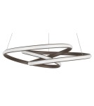 Lampy wiszące LED - Luces Exclusivas IBIZA Wisząca LED 43W 3013lm 3000K Ściemnialna brązowy szczotkowany LE41654 - product 2