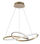 Lampy wiszące designerskie - Luces Exclusivas JEREZ Wisząca LED 53W 4081lm 3000K szczotkowany złoty LE41656 - product 1