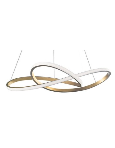 Luces Exclusivas JEREZ Wisząca LED 53W 4081lm 3000K szczotkowany złoty LE41656 - produkt 2