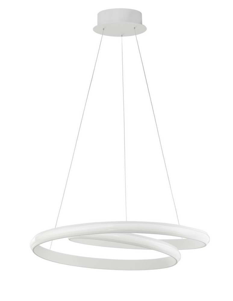 Lampy wiszące LED - Luces Exclusivas JUNIN Wisząca LED 32W 2745lm 3000K czarny LE41659 - produkt kolory-swiatla.pl 1