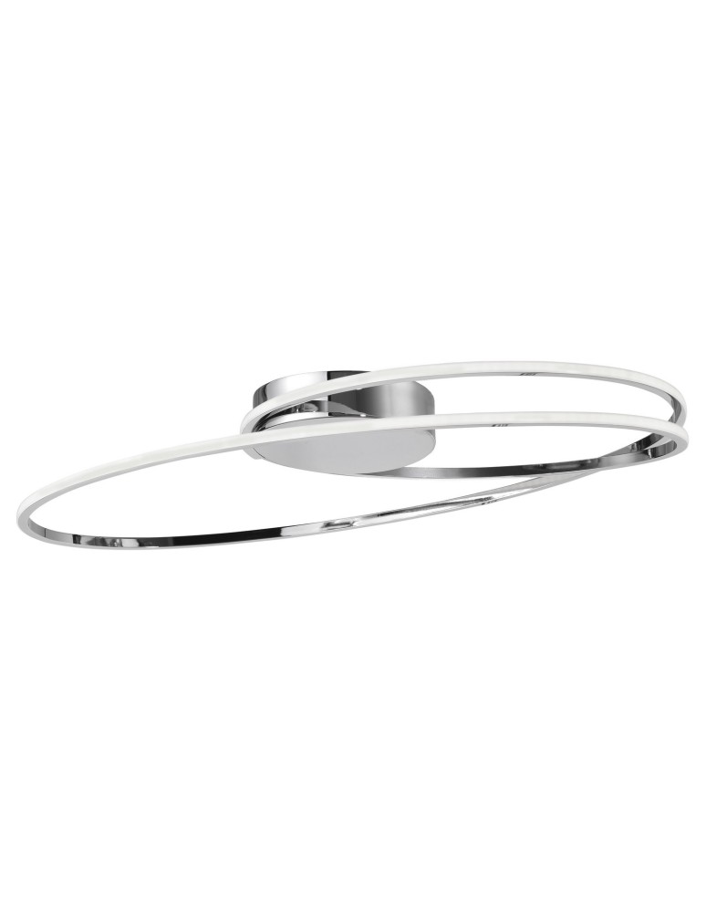 Lampy sufitowe - Luces Exclusivas LANUS Sufitowa LED 28W 1950lm 3000K chrom LE41662 - produkt kolory-swiatla.pl 1