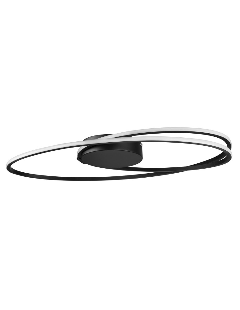 Lampy sufitowe - Luces Exclusivas LIMON Sufitowa LED 28W 1950lm 3000K czarny mat LE41665 - produkt kolory-swiatla.pl 1