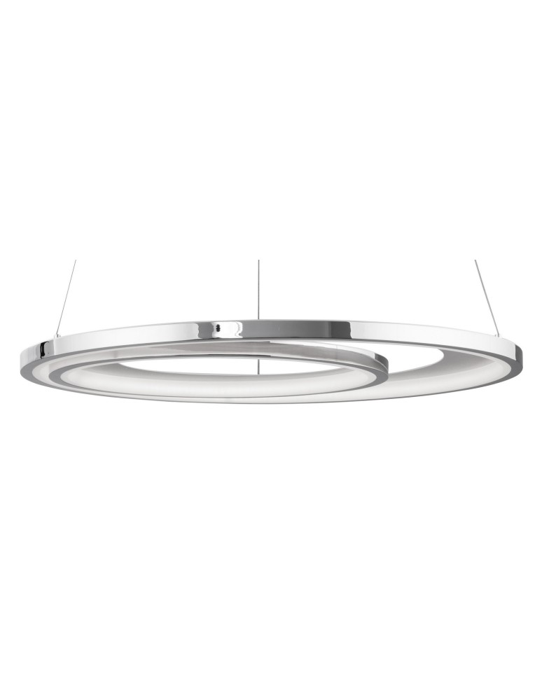 Lampy wiszące LED - Luces Exclusivas LINEA Wisząca LED 47W 2280lm 3000K Ściemnialna chrom LE41666 - produkt kolory-swiatla.pl 2
