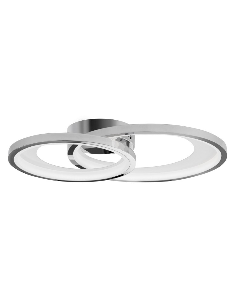 Lampy sufitowe - Luces Exclusivas LINEA Sufitowa LED 34W 1656lm 3000K Ściemnialna chrom LE41668 - produkt kolory-swiatla.pl 1