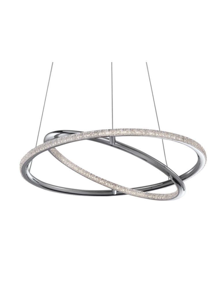 Lampy wiszące LED - Luces Exclusivas MIAMI Wisząca LED 29W 2010lm 3000K chrom LE41684 - product kolory-swiatla.pl 2