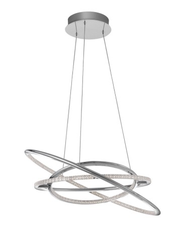 Luces Exclusivas LANUS Wisząca LED 55W 3900lm 3000K chrom LE41685