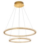 Lampy wiszące LED - Luces Exclusivas MONTE Wisząca LED 56W 3555lm 3000K Ściemnialna złoty LE41691 - product 1