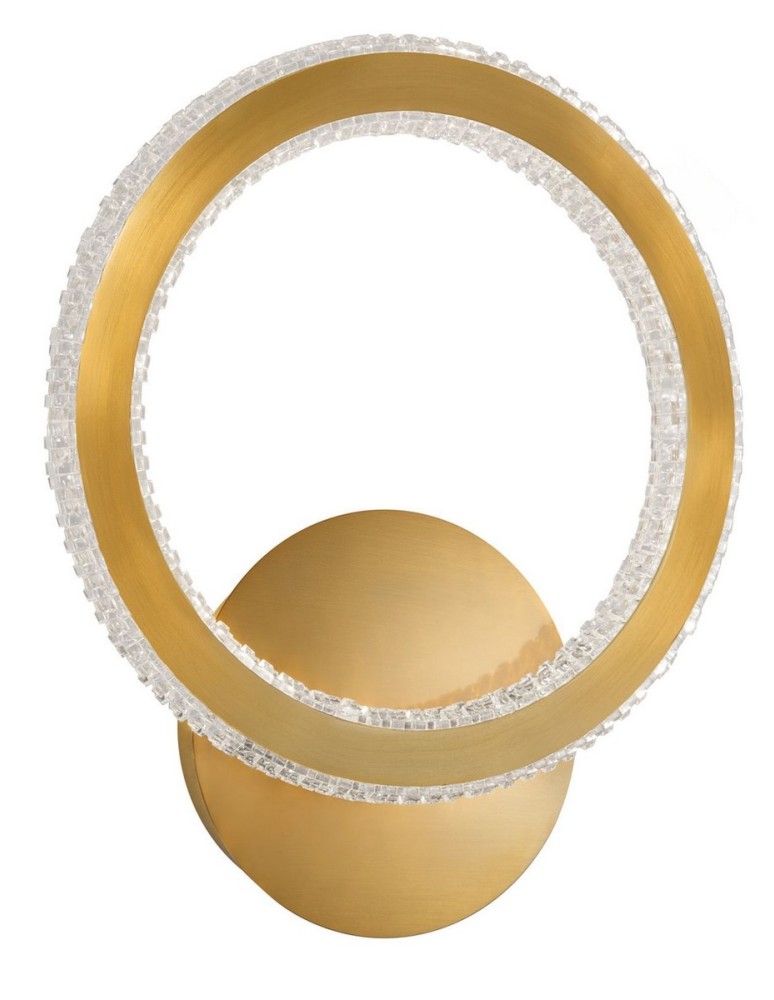 Kinkiety ringi - Luces Exclusivas MONTE Ścienna LED 19W 1292lmm 3000K złoty LE41692 - produkt kolory-swiatla.pl 1