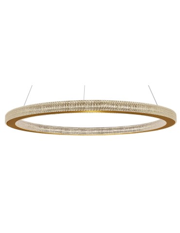 Luces Exclusivas MONTT Wisząca LED 80W 4452lm 3000K Ściemnialna antyczny mosiądz LE41696 - produkt 2