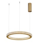 Lampy wiszące LED - Luces Exclusivas MONTT Wisząca LED 40W 2139lm 3000K Ściemnialna antyczny mosiądz LE41697 - product 1