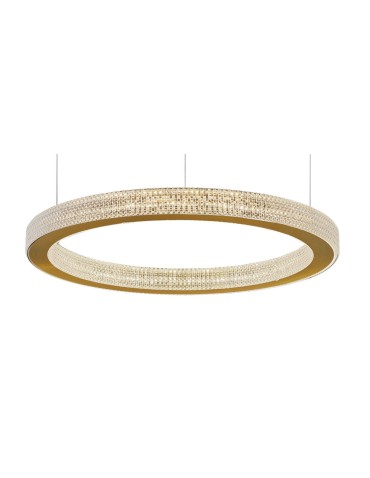 Luces Exclusivas MONTT Wisząca LED 40W 2139lm 3000K Ściemnialna antyczny mosiądz LE41697 - produkt 2