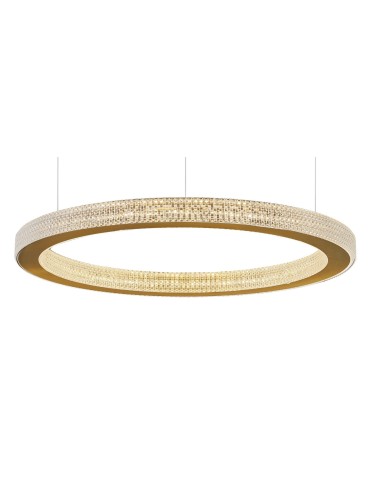 Luces Exclusivas MONTT Wisząca LED 60W 3530lm 3000K Ściemnialna antyczny mosiądz LE41698 - produkt 2
