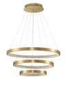 Luces Exclusivas MORON Wisząca LED 112W 4731lm 3000K Ściemnialna antyczny mosiądz LE41699