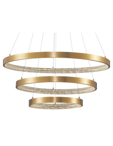 Luces Exclusivas MORON Wisząca LED 112W 4731lm 3000K Ściemnialna antyczny mosiądz LE41699 - produkt 2
