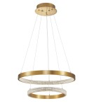Lampy wiszące LED - Luces Exclusivas MORON Wisząca LED 60W 3113lm 3000K Ściemnialna antyczny mosiądz LE41700 - product 1