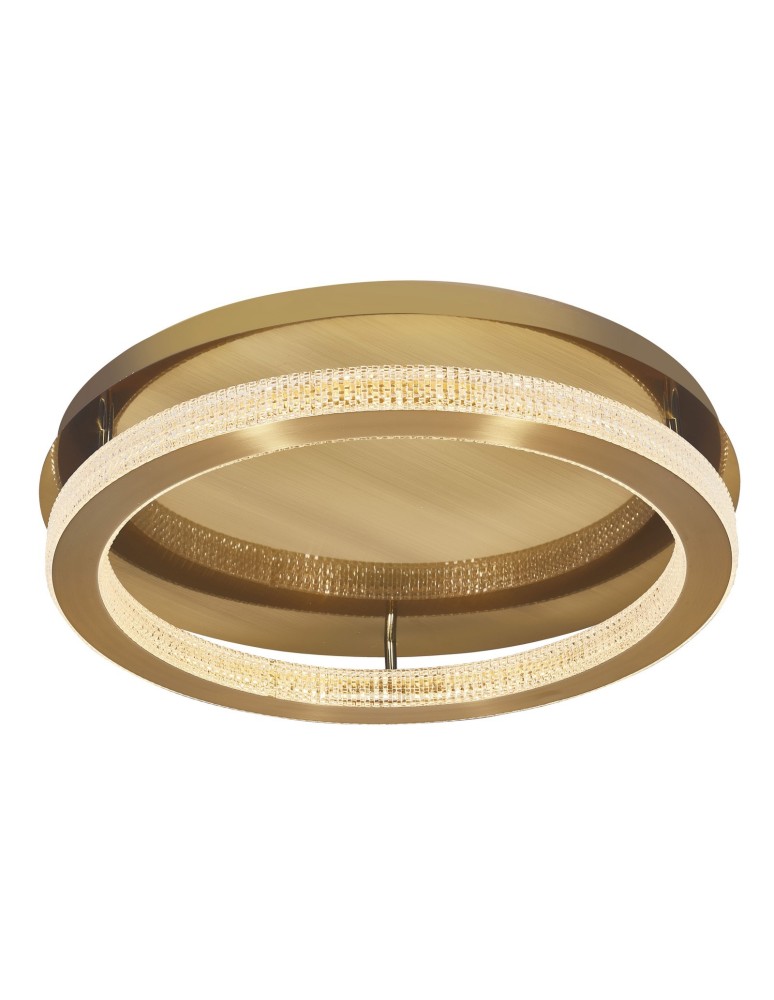 Lampy sufitowe nowoczesne - Luces Exclusivas MONTT Sufitowa LED 60W 3530lm 3000K Ściemnialna antyczny mosiądz LE41702 - produkt kolory-swiatla.pl 1