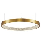 Lampy wiszące LED - Luces Exclusivas MORON Wisząca LED 25W 1800lm 3000K Ściemnialna antyczny mosiądz LE41704 - product 2