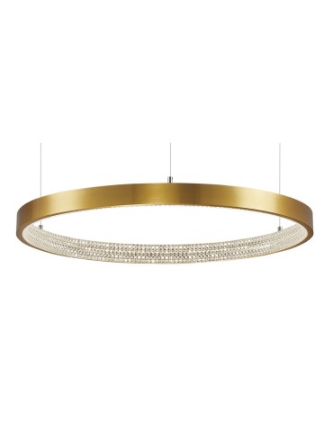 Luces Exclusivas MORON Wisząca LED 37W 2264lm 3000K Ściemnialna antyczny mosiądz LE41705 - produkt 2