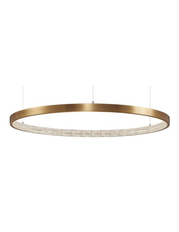 Luces Exclusivas MORON Wisząca LED 60W 4030lm 3000K Ściemnialna antyczny mosiądz LE41706 - produkt 2