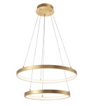 Lampy wiszące LED - Luces Exclusivas NUEVE Wisząca LED 65W 4650lm 3000K złoty LE41707 - product 1