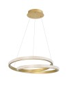 Luces Exclusivas OBERA Wisząca LED 25W 1900lm 3000K Ściemnialna złoty mat LE41711