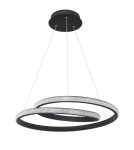 Lampy wiszące LED - Luces Exclusivas OBERA Wisząca LED 25W 1900lm 3000K Ściemnialna czarny LE41713 - product 1