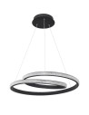 Luces Exclusivas OBERA Wisząca LED 25W 1900lm 3000K Ściemnialna czarny LE41713