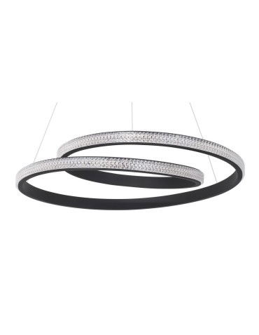 Luces Exclusivas OBERA Wisząca LED 25W 1900lm 3000K Ściemnialna czarny LE41713 - produkt 2