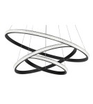Lampy wiszące LED - Luces Exclusivas OCANA Wisząca LED 62W 3586lm 3000K Ściemnialna czarny mat LE41716 - product 2