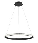 Lampy wiszące LED - Luces Exclusivas OCANA Wisząca LED 29W 1684lm 3000K Ściemnialna czarny mat LE41717 - product 1