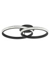 Luces Exclusivas OCANA Sufitowa LED 28W 1681lm 3000K czarny mat LE41718