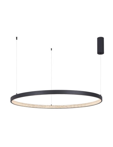 Luces Exclusivas MORON Wisząca LED 60W 4030lm 3000K Ściemnialna czarny LE41721