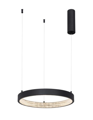 Luces Exclusivas MORON Wisząca LED 25W 1800lm 3000K Ściemnialna czarny LE41722