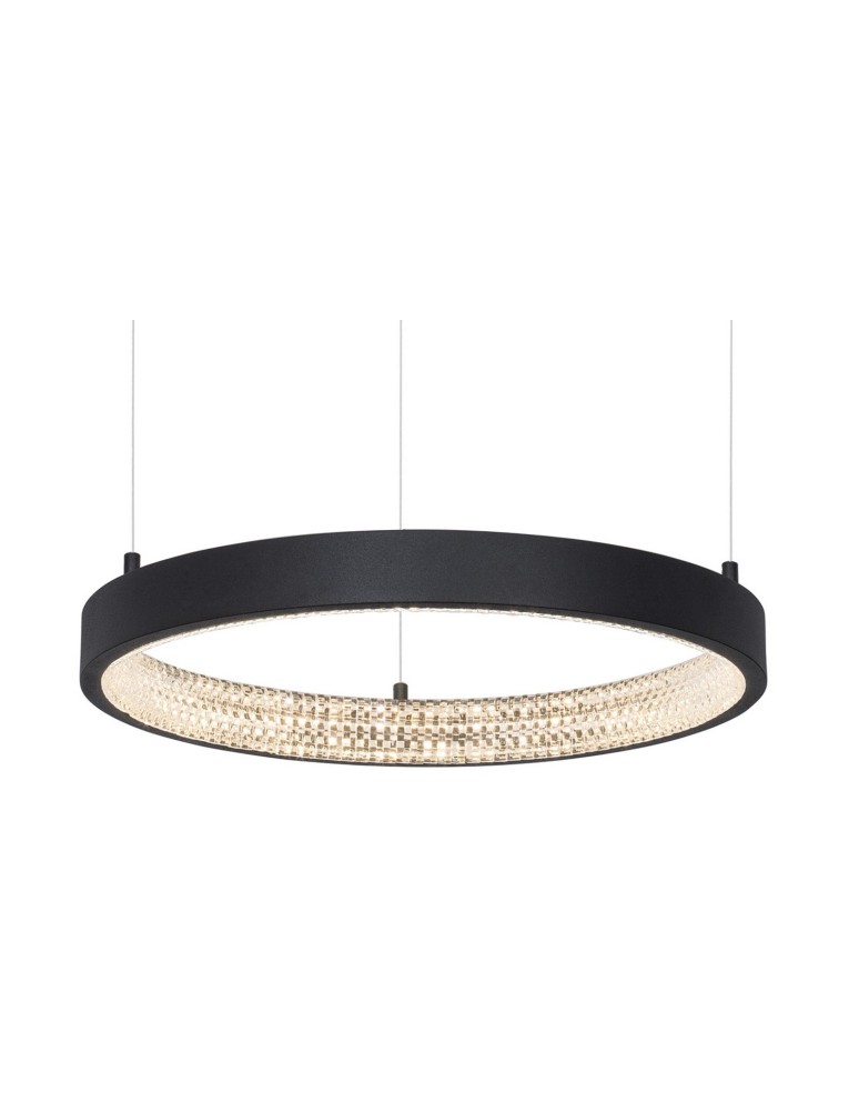 Lampy wiszące LED - Luces Exclusivas MORON Wisząca LED 25W 1800lm 3000K Ściemnialna czarny LE41722 - product kolory-swiatla.pl 2