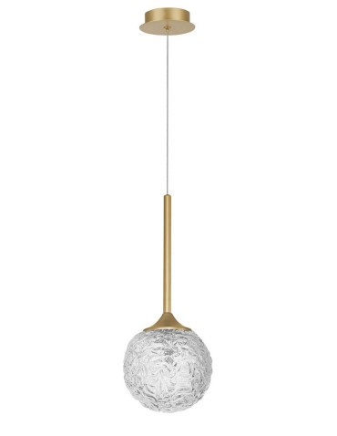 Luces Exclusivas PASTO Wisząca 1xG9 LED złoty mosiądz LE41737