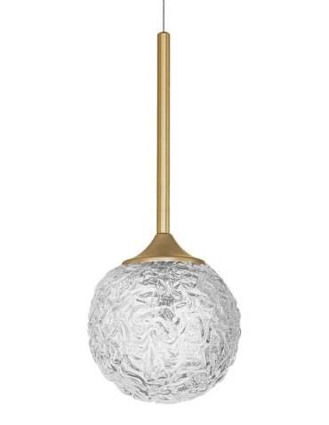 Luces Exclusivas PASTO Wisząca 1xG9 LED złoty mosiądz LE41737 - produkt 2