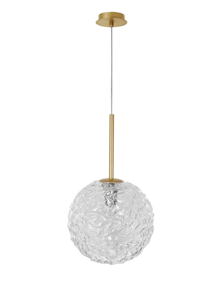 Lampy wiszące - Luces Exclusivas PASTO Wisząca 1xE27 LED złoty mosiądz LE41738 - produkt kolory-swiatla.pl 1