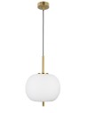 Luces Exclusivas PILAR Wisząca 1xE27 LED biały/antyczny mosiądz LE41754