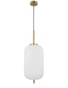 Luces Exclusivas PILAR Wisząca 1xE27 LED biały/antyczny mosiądz LE41755