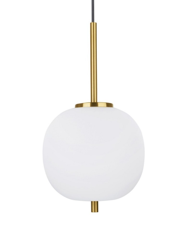 Lampy wiszące - Luces Exclusivas PILAR Wisząca 1xE14 LED biały/antyczny mosiądz LE41757 - produkt kolory-swiatla.pl 2