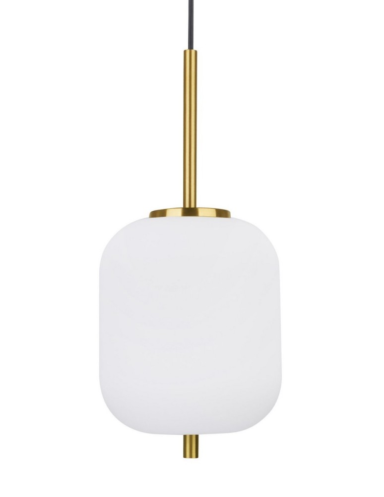 Lampy wiszące - Luces Exclusivas PILAR Wisząca 1xE14 LED biały/antyczny mosiądz LE41758 - produkt kolory-swiatla.pl 2