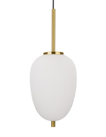 Luces Exclusivas PILAR Wisząca 1xE14 LED biały/antyczny mosiądz LE41759 - produkt 2