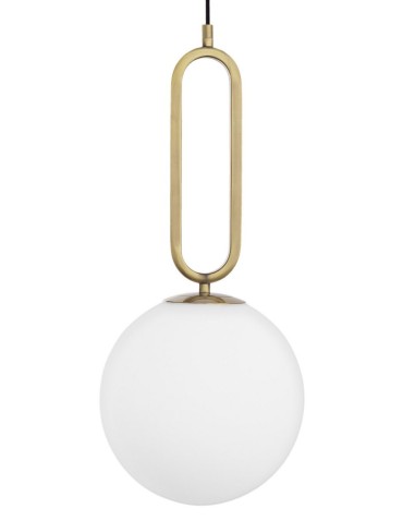 Luces Exclusivas PINTO Wisząca 1xE27 LED biały/mosiądz LE41762 - product 2