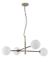 Luces Exclusivas PLATO Wisząca 4xG9 LED biały/czarny/satynowe złoto LE41769