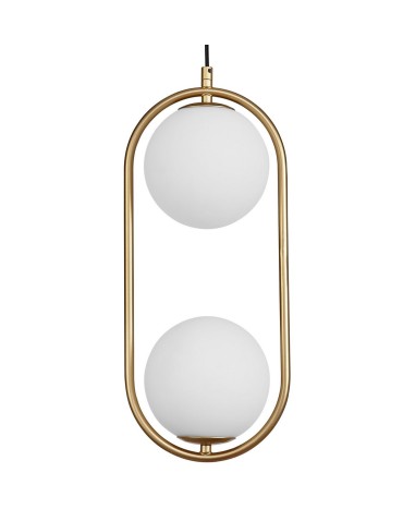 Luces Exclusivas RENGO Wisząca 2xG9 LED złoty mosiądz LE41772 - produkt 2