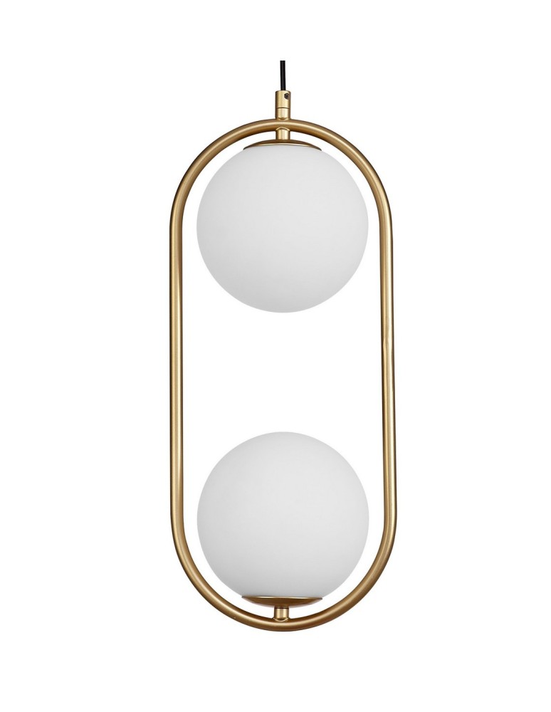 Luces Exclusivas RENGO Wisząca 2xG9 LED złoty mosiądz LE41772
