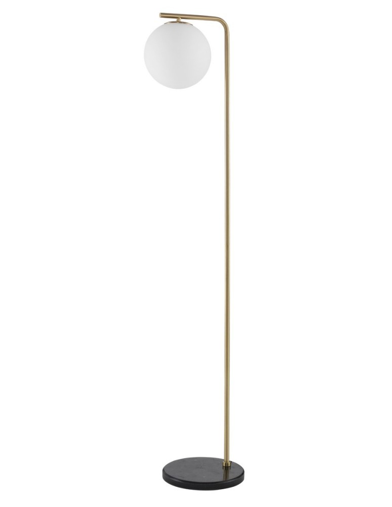 Lampy podłogowe - Luces Exclusivas RIOJA Podłogowa 1xE27 LED satynowe złoto LE41773 - produkt kolory-swiatla.pl 1