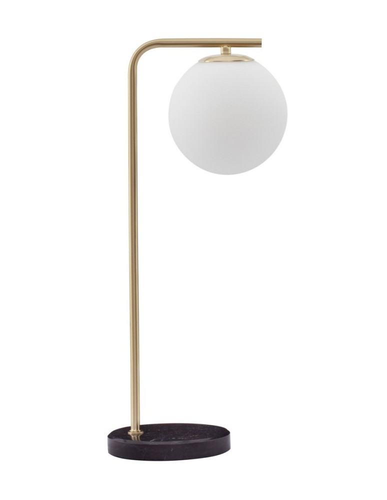 Lampy stołowe nowoczesne - Luces Exclusivas RIOJA Stołowa 1xE14 LED satynowe złoto LE41774 - produkt kolory-swiatla.pl 1